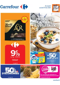 Prospectus Carrefour Drive QUETIGNY : PRODUITS LAITIERS & VÉGÉTAUX