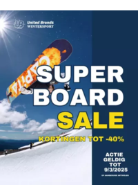 Prospectus United Brands Antwerpen : Super Board Sale