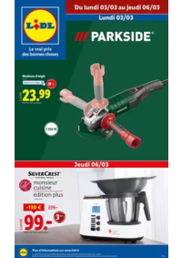 Prospectus Lidl LA CHAPELLE DU NOYER : Découvrez les ventes Parkside et Crivit de la semaine !