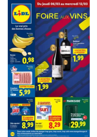 Prospectus Lidl LONGJUMEAU : Les bonnes affaires sont chez Lidl ! Découvrez une sélection de produits à petits prix