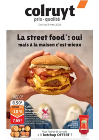 Prospectus Colruyt SAULXURES / M : Street food