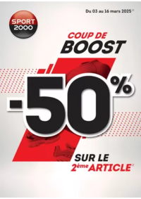 Prospectus Sport 2000 MILLAU : COUP DE BOOST