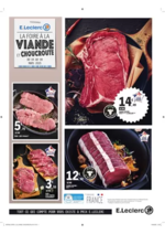 Prospectus E.Leclerc : FOIRE A LA VIANDE CHOUCROUTE