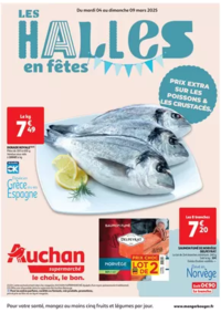 Prospectus Auchan Supermarché Beaumont 2 : Les Halles en fêtes dans votre super