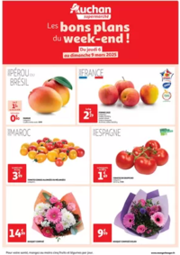 Prospectus Auchan Supermarché Paris 12 Reuilly : Les bons plans du week-end dans votre super !