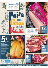 Prospectus E.Leclerc LIMOUX : FOIRE AU GRAS VOLAILLE