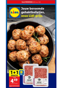 Prospectus Lidl BELGRADE : Jouw Beroemde Gehaktballetjes