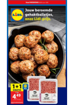 Prospectus Lidl : Jouw Beroemde Gehaktballetjes