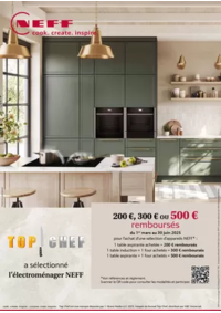 Prospectus Copra AUCH : NEFF VOUS REMBOURSE JUSQU'A 500€