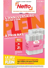 Prospectus Netto Oisemont : L'anniversaire qui bat son plein à prix bas