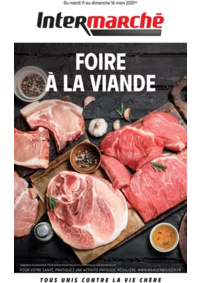 Prospectus Intermarché Super Oberhausbergen : S11 - R2 - FOIRE A LA VIANDE