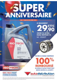 Prospectus auto distribution DIGNE LES BAINS : Super Anniversaire !