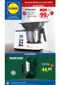 Prospectus Lidl VERNEUIL SUR AVRE : Les beaux jours arrivent Avec Parkside, vos projets de jardinage prennent vie !