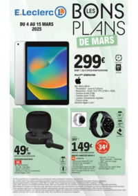 Prospectus E.Leclerc LANGRES : BONS PLANS MARS