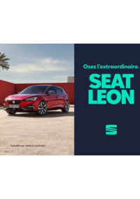 Prospectus Distributeur et Point Service SEAT SAINT QUENTIN : SEAT Leon 5 portes