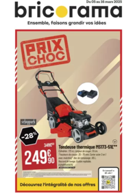 Prospectus Bricorama SOISY  : Prix Choc