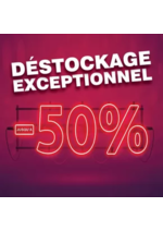 Promos et remises  : Déstockage exceptionnel jusqu'à -50%