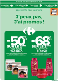 Prospectus Carrefour city CHINON : J'PEUX PAS J'AI PROMOS DU 11 AU 23 MARS 2025