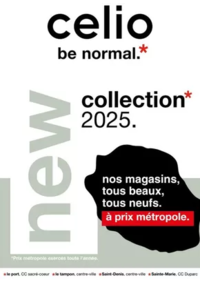 Prospectus celio AMBOISE : Collection 2025