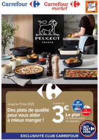 Prospectus Carrefour Market SAINT FLOUR : OPÉRATION VIGNETTES - PEUGEOT