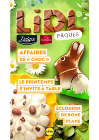 Prospectus Lidl LA CHAPELLE DU NOYER : Lidl Le Mag Pâques