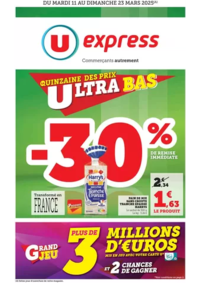 Prospectus U Express Briare : Quinzaine Commerçante