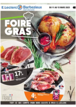 Prospectus E.Leclerc : Foire au gras