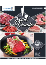 Prospectus E.Leclerc : FOIRE A LA VIANDE