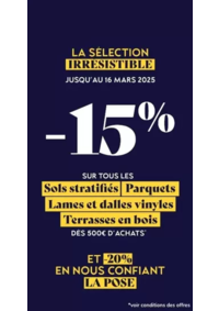 Prospectus Saint Maclou Tarbes Ibos : Promos revêtements de sols et tapis