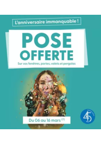 Prospectus Tryba SAINT-JEOIRE-PRIEURE : POSE OFFERTE