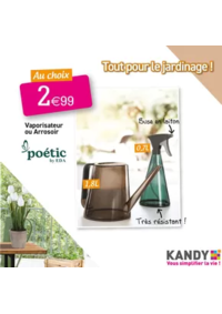 Prospectus KANDY LE QUESNOY : TOUT POUR LE JARDINAGE !