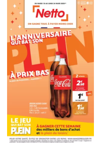 Prospectus Netto La Réole : L'anniversaire qui bat son plein à prix bas