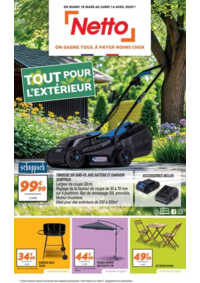 Prospectus Netto Le Touvet : SEMAINE PROCHAINE : TOUT POUR L'EXTÉRIEUR