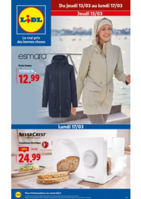 Prospectus Lidl BERCK : Chez Lidl, découvrez une sélection d'outils Parkside et de vêtements tendances !