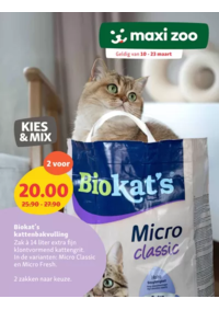 Prospectus Maxi Zoo Aalst : Kies & Mix