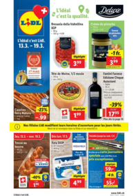 Prospectus Lidl Aegerten : Aktuälli Sonderaktione