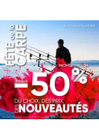 Prospectus Pacific Pêche ANGOULEME - CHAMPNIERS   : C'est la Fête de la Carpe chez Pacific Pêche !