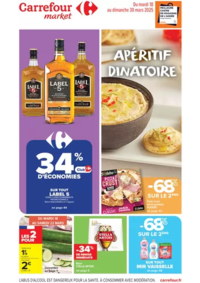 Prospectus Carrefour Drive LIVRY GARGAN : APÉRITIF DINATOIRE