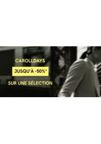 Prospectus Caroll Bron : CAROLL DAYS : JUSQU'À -50%