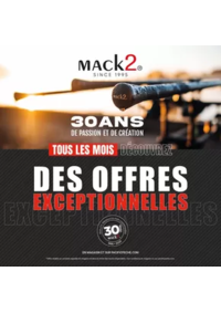 Prospectus Pacific Pêche ANGOULEME - CHAMPNIERS   : Ce mois-ci découvrez une NOUVELLE sélection de produits de la marque Mack2 à un prix EXCEPTIONNEL !