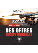 Promos et remises  : Ce mois-ci découvrez une NOUVELLE sélection de produits de la marque Mack2 à un prix EXCEPTIONNEL !