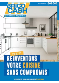 Prospectus Brico Cash SOMAIN : Concevez votre cuisine avec Brico Cash