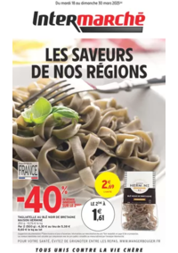 Prospectus Intermarché Super Saint-Symphorien le Valois : CAHIERS REGIONS MARS 4