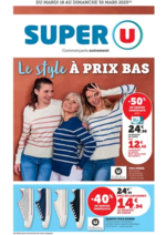 Prospectus Super U : Spécial Beauté