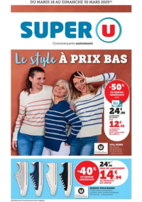 Prospectus Super U PARENTIS EN BORN : Spécial Beauté