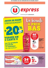 Prospectus U Express LIFFOL LE GRAND : Spécial Beauté