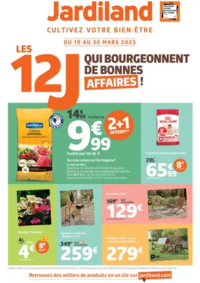 Prospectus Jardiland BRIVE-LA-GAILLARDE : LES 12 J QUI BOURGEONNENT DE BONNES AFFAIRES !