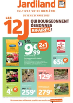 Prospectus Jardiland : LES 12 J QUI BOURGEONNENT DE BONNES AFFAIRES !