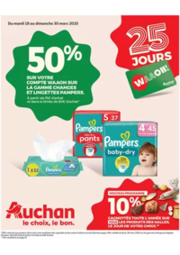 Prospectus Auchan SARCELLES Division Leclerc : Les 25 jours Waaoh, notre sélection pour bébé