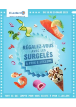 Prospectus E.Leclerc : SURGELES - DIGITALE - MIXTE